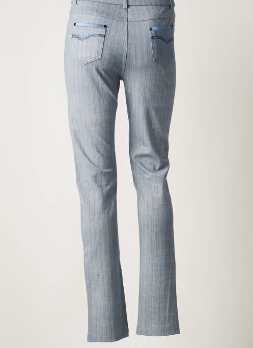 Pantalon droit bleu BARILOCHE pour femme