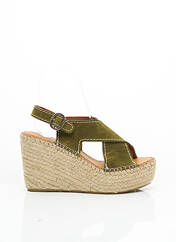 Espadrilles vert PARADOXALE pour femme seconde vue