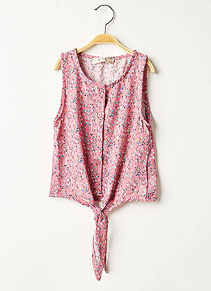 Débardeur rose G66 pour fille