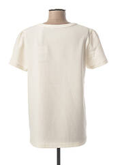 T-shirt beige MAISON SCOTCH pour femme seconde vue