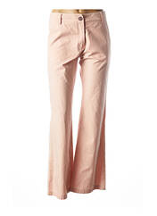 Pantalon droit rose RESPIRE pour femme seconde vue