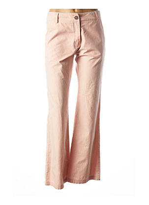 Pantalon droit rose RESPIRE pour femme