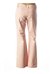 Pantalon droit rose RESPIRE pour femme seconde vue