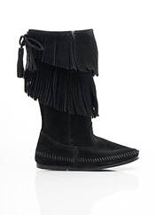 Bottines/Boots noir MINNETONKA pour femme seconde vue