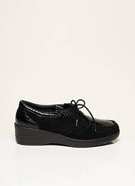 Chaussures de confort fermeture lacets talon plat jusqu'à 3cm noir ROHDE femme