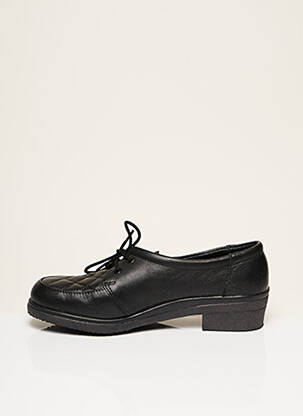 Derbies tissage satiné talon plat jusqu'à 3cm noir ROHDE femme