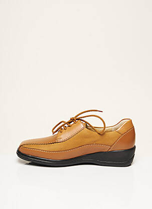 Chaussures de confort talon compensé talon plat jusqu'à 3cm marron GOLDKRONE femme