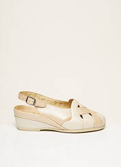 Chaussures de confort beige GOLDKRONE pour femme seconde vue