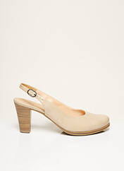Sandales/Nu pieds beige KARSTON pour femme seconde vue