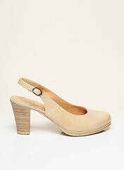 Sandales/Nu pieds beige KARSTON pour femme seconde vue