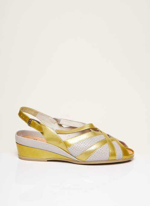 Chaussures de confort jaune GOLDKRONE pour femme