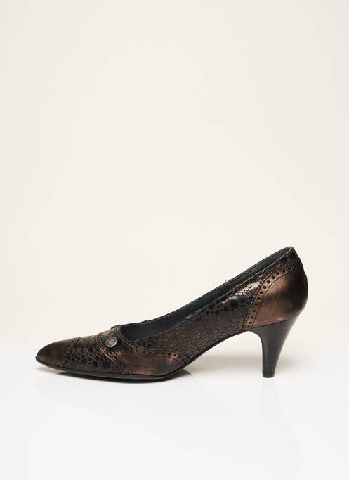 Escarpins marron MONDRIE pour femme