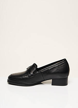 Chaussures de confort tissage satiné talon plat jusqu'à 3cm noir SEMLER femme
