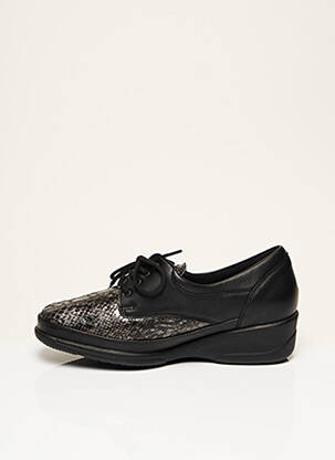 Chaussures de confort talon compensé talon plat jusqu'à 3cm noir WALDLÄUFER femme