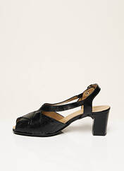 Sandales/Nu pieds noir OMBELLE pour femme seconde vue
