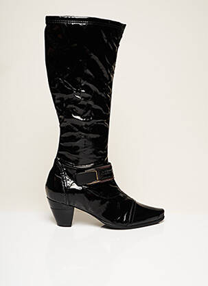 Bottes cubain talon de 4 à 6cm noir J.METAYER femme