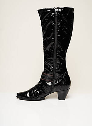 Bottes cubain talon de 4 à 6cm noir J.METAYER femme