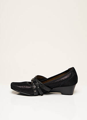 Ballerines type de semelle amortissante talon de 4 à 6cm noir SWEET femme