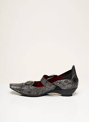Escarpins cubain talon de 4 à 6cm gris TRINITY femme