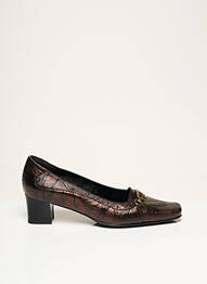 Escarpins talon de 4 à 6cm marron J.METAYER femme
