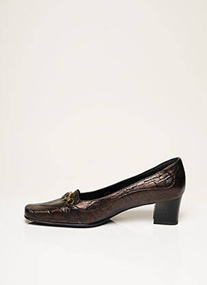 Escarpins talon de 4 à 6cm marron J.METAYER femme