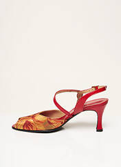 Sandales/Nu pieds rouge PIERRE CHUPIN pour femme seconde vue