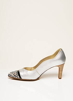 Escarpins talon aiguille talon de 7 à 9cm gris J.METAYER femme