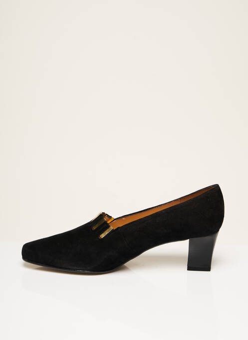 Mocassins noir J.METAYER pour femme