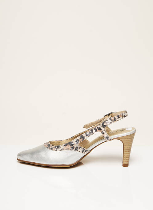 Sandales/Nu pieds gris J.METAYER pour femme