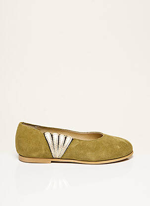 Ballerines bout rond bout rond vert NA-WAK fille