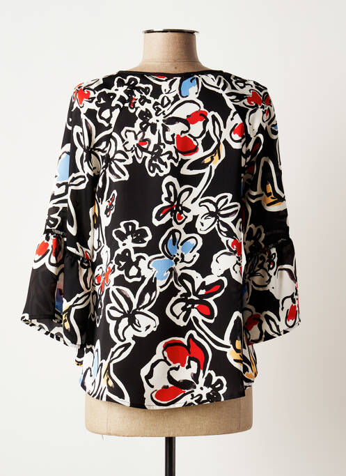 Blouse noir RIVIERES DE LUNE femme