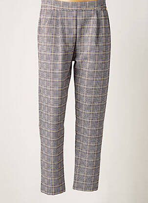Pantalon droit stretch taille normale gris PAUL BRIAL femme