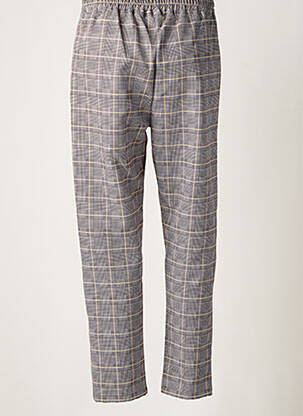 Pantalon droit stretch taille normale gris PAUL BRIAL femme