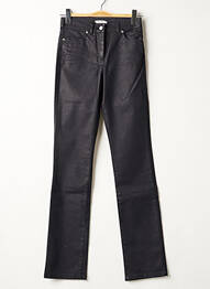 Jeans coupe slim broderie rivets taille normale bleu PAUL BRIAL femme