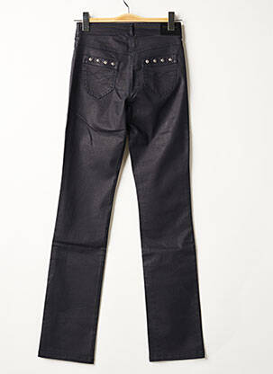 Jeans coupe slim broderie rivets taille normale bleu PAUL BRIAL femme