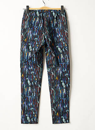 Pantalon droit stretch taille normale bleu PAUL BRIAL femme