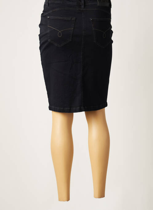 Jupe mi-longue bleu JOCAVI pour femme