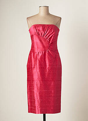 Robe courte sans manche sans manche rose PAULE VASSEUR femme
