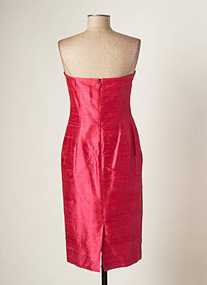 Robe courte sans manche sans manche rose PAULE VASSEUR femme