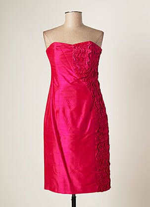 Robe courte sans manche sans manche rose PAULE VASSEUR femme