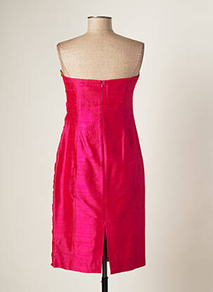 Robe courte sans manche sans manche rose PAULE VASSEUR femme