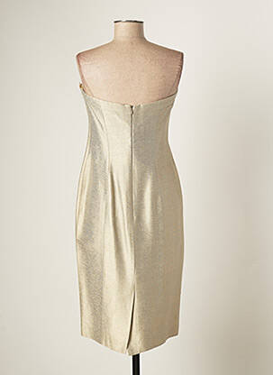 Robe courte sans manche sans manche beige PAULE VASSEUR femme