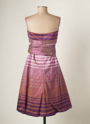 Robe courte violet PAULE VASSEUR pour femme seconde vue