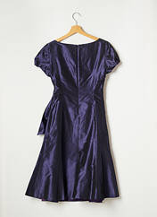 Robe mi-longue violet PAULE VASSEUR pour femme seconde vue