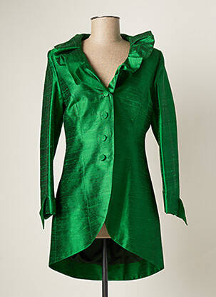 Veste casual vert PAULE VASSEUR pour femme
