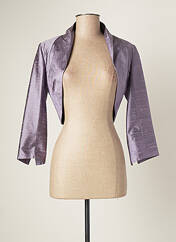 Veste casual violet PAULE VASSEUR pour femme seconde vue