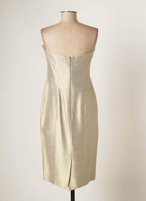 Robe courte sans manche sans manche beige PAULE VASSEUR femme