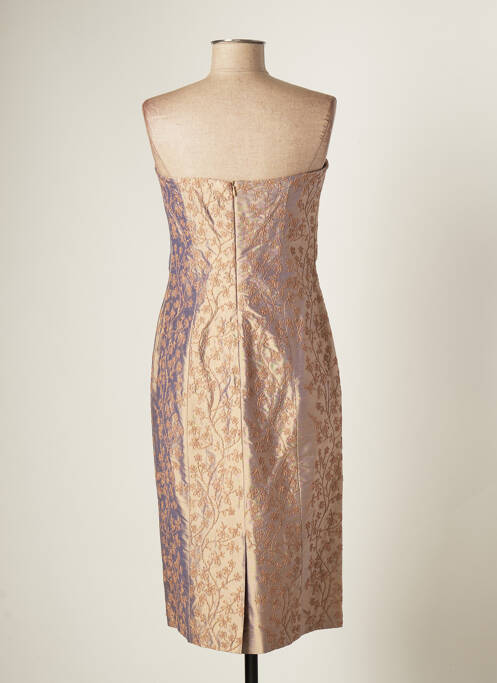 Robe courte beige PAULE VASSEUR pour femme