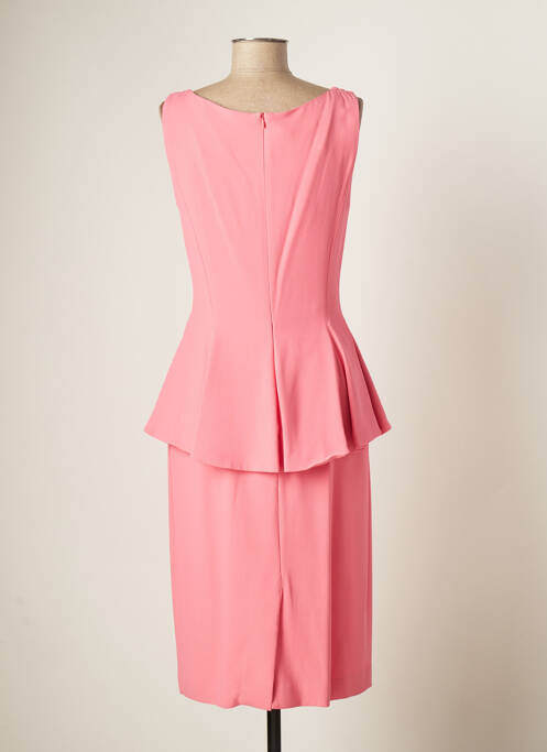 Robe mi-longue rose PAULE VASSEUR pour femme
