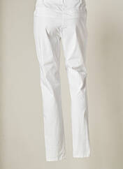 Pantalon slim blanc JULIE GUERLANDE pour femme seconde vue